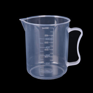 1PC Clear Plastic Graduated Measuring Cup for Baking Beaker Liquid Measure JugCup Container 15ml / 30ml /50ml /250ml /500ml