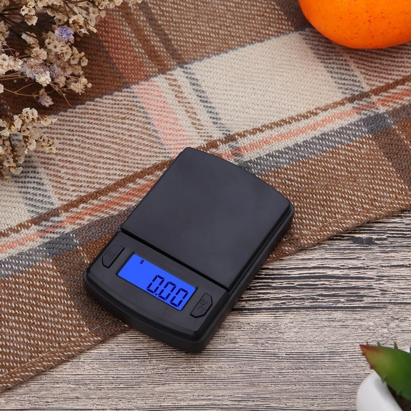 1PC Digital Scale 100/200/300/500g 0.01g Precise LCD Display Pocket Scale Gram Weight Kitchen Food Jewelry Drug Scales