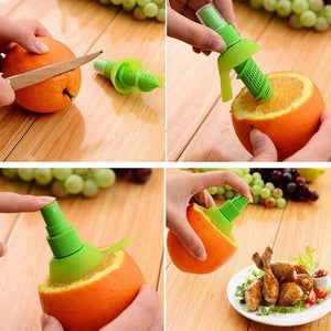 2020 Portable Manual Fruit Juicer Orange Citroen Squeezers Lemon Orange fruit tool Sprayer Kitchen Household Accessories Gadgets