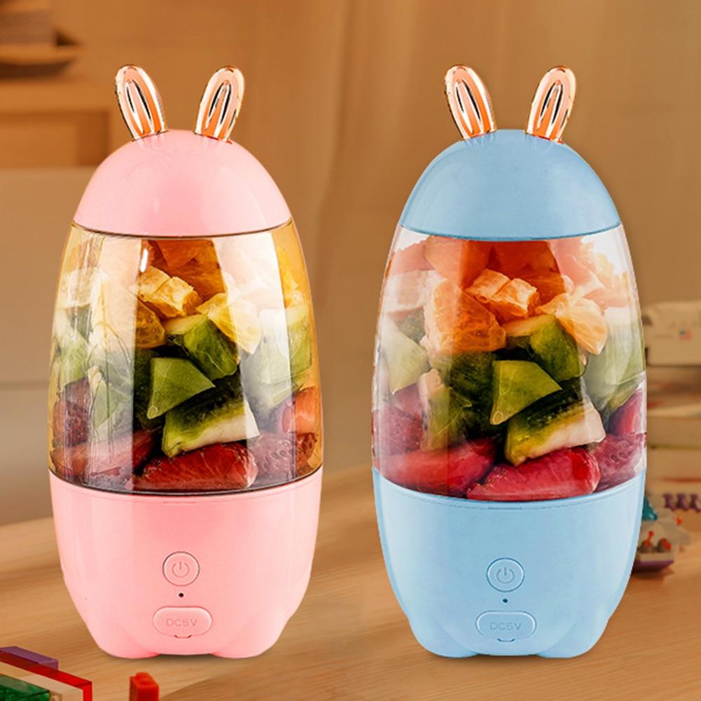 330mL Fruit Cup Machine Kitchen Mixer Maker Small Juicer Electric USB Blender Blender Machine Sports Bottle Juicing Cup