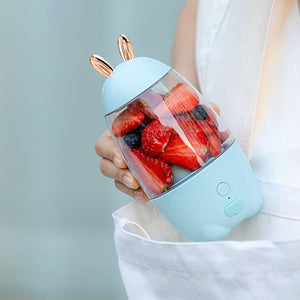 330mL Fruit Cup Machine Kitchen Mixer Maker Small Juicer Electric USB Blender Blender Machine Sports Bottle Juicing Cup