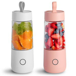 350ml Portable Electric Fruit Juicer USB Rechargeable Smoothie Blender Machine Mini Fruit Juicing Mixer Cup Bottle Kitchen Tool