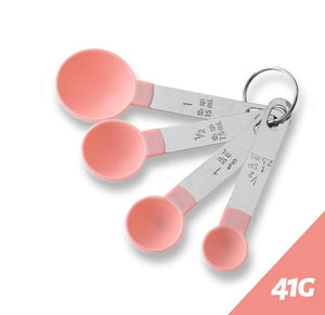 4Pcs/8pcs Multi Purpose Spoons Cup Measuring silicone Tools PP Baking Accessories Stainless Steel/Plastic Handle Kitchen Gadgets