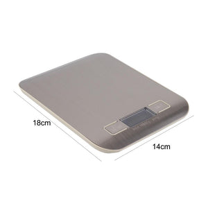 5/10kg Household Kitchen Scale Electronic Food Scales Diet Scales Measuring Tool Slim LCD Digital Electronic Weighing Scale XNC