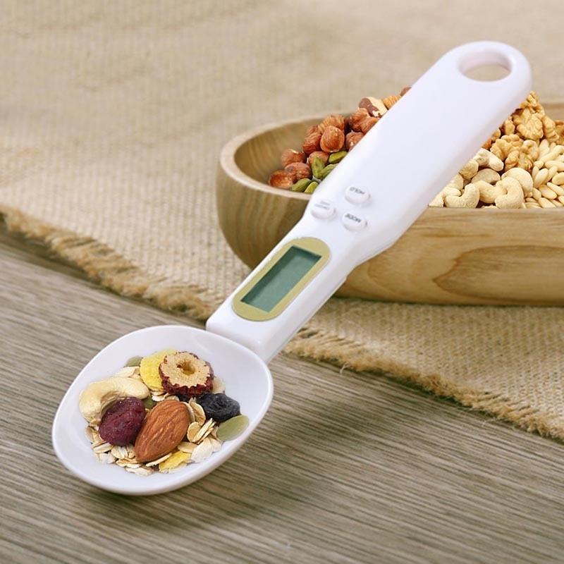 500g/0.1g electronic weighing spoon Kitchen Measuring Spoon measuring cup  spoon Scale Mini Kitchen Scales Baking Supplies