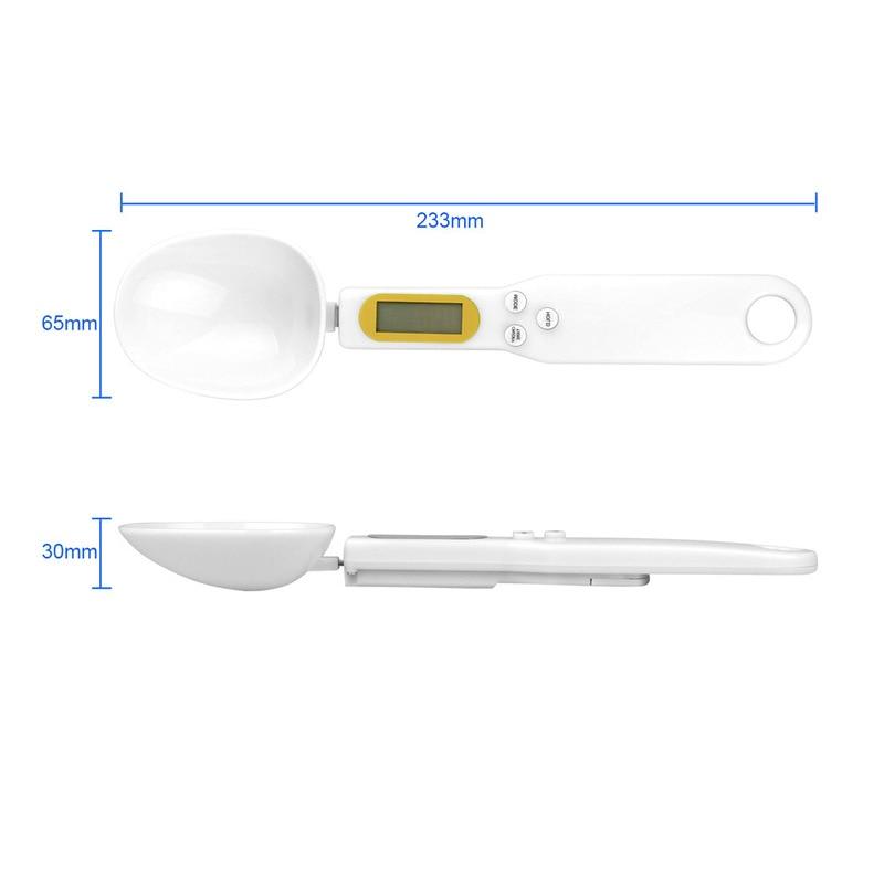 500g/0.1g electronic weighing spoon Kitchen Measuring Spoon measuring cup  spoon Scale Mini Kitchen Scales Baking Supplies