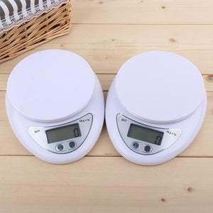 5kg/1g 1kg/0.1g Portable Digital Scale LED Electronic Scales Postal Food Measuring Weight Kitchen LED Electronic Scales