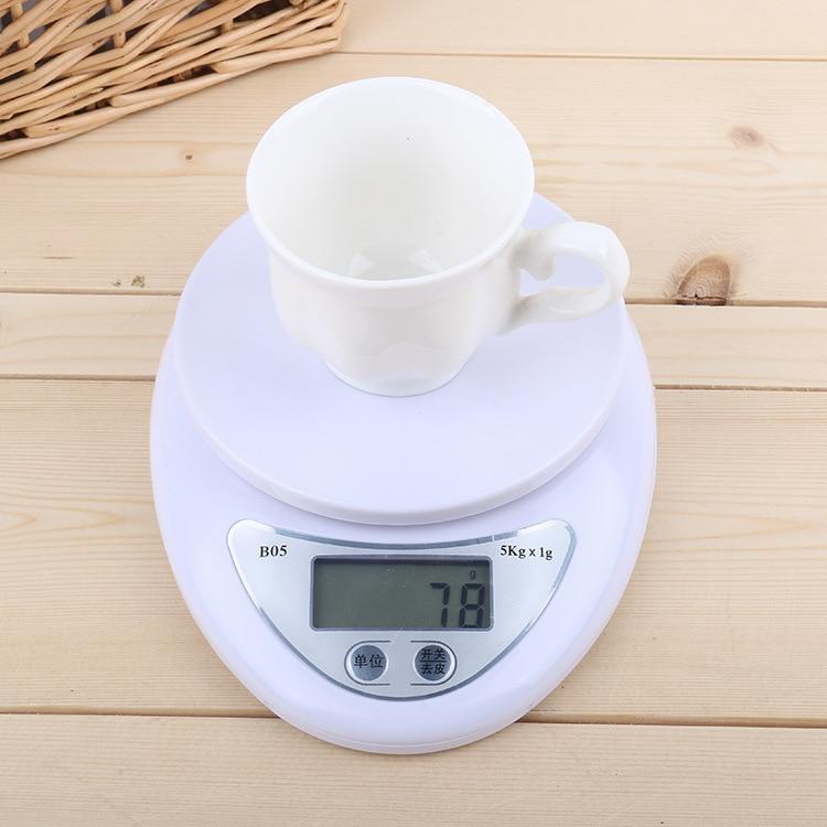 5kg/1g 1kg/0.1g Portable Digital Scale LED Electronic Scales Postal Food Measuring Weight Kitchen LED Electronic Scales