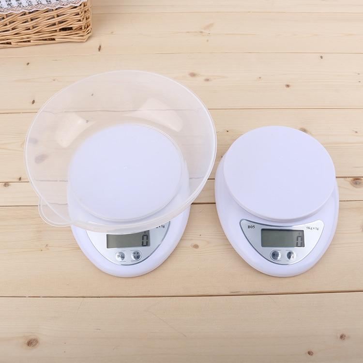 5kg/1g 1kg/0.1g Portable Digital Scale LED Electronic Scales Postal Food Measuring Weight Kitchen LED Electronic Scales