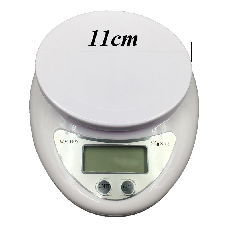 5kg/1g Portable Digital Scale LED Electronic Scales Postal Food Balance Measuring Weight Kitchen LED Electronic Scales