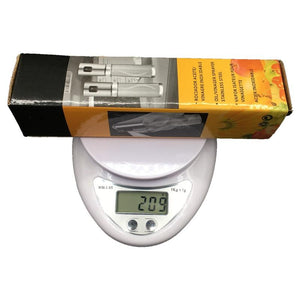 5kg/1g Portable Digital Scale LED Electronic Scales Postal Food Balance Measuring Weight Kitchen LED Electronic Scales