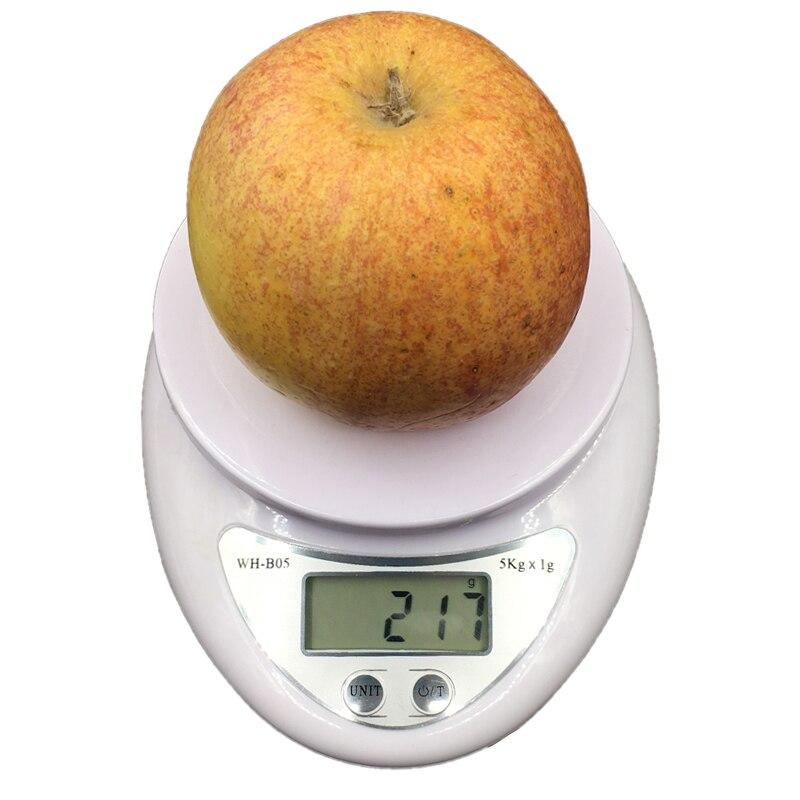 5kg/1g Portable Digital Scale LED Electronic Scales Postal Food Balance Measuring Weight Kitchen LED Electronic Scales