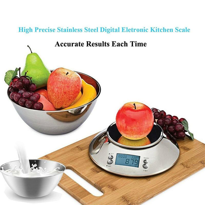 5kg Kitchen Scale Food Diet Post Kitchen Digital Scale Weight Scale Weighing Weighing LED Electronic