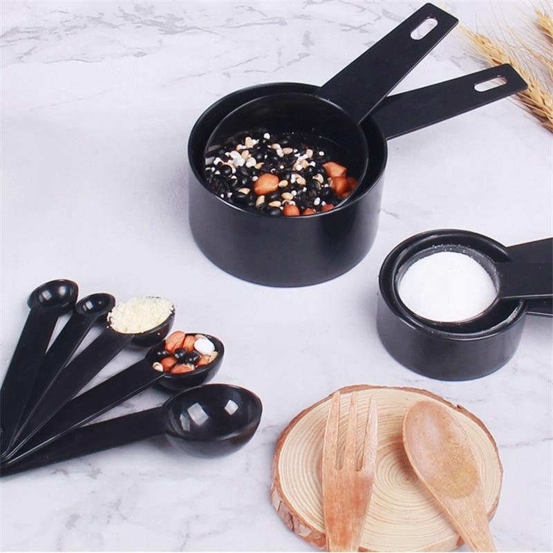 5pcs/10pcs Kitchen Accessories Tools Measuring Spoons and Cups Coffee Sugar Cake Baking Scoop Cooking Tools Kitchen Gadgets