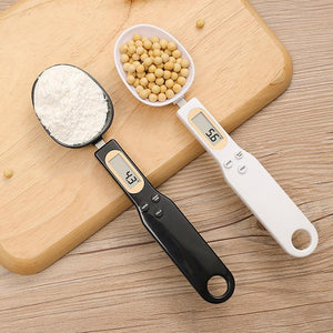 Portable Digital LCD Measuring Spoons Coffee Sugar Gram Scale Spoon Measuring Cup Electronic Kitchen Scales Baking Accessories