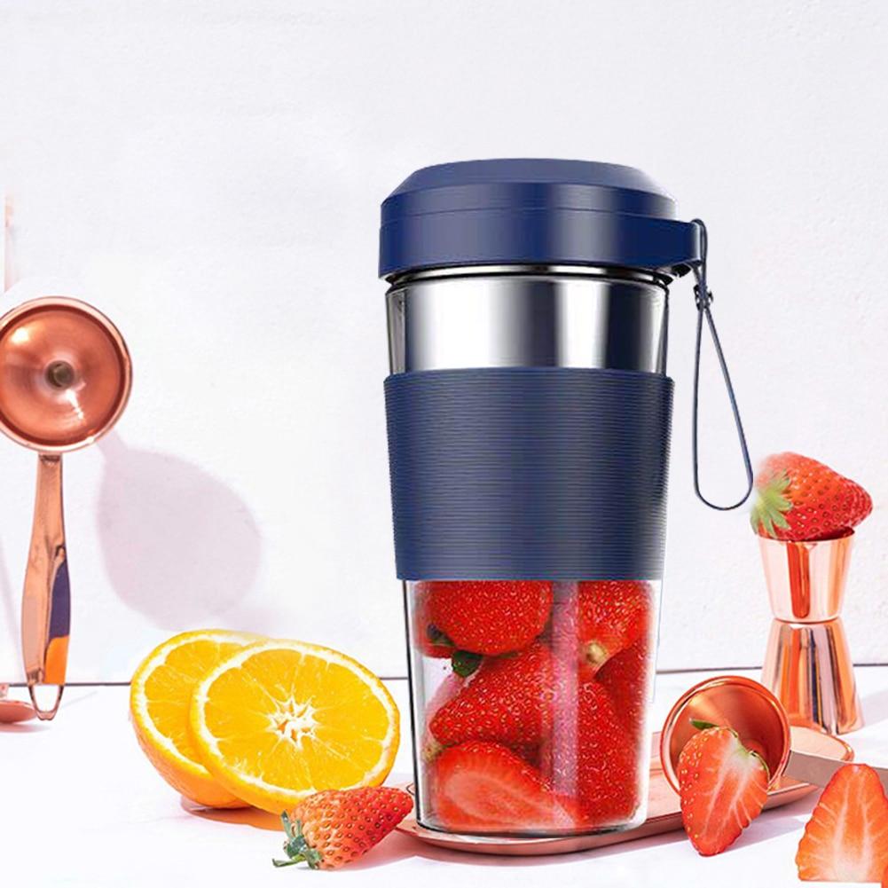 Portable Electric Juicer Small Fruit Cup Food-Blender mini Food Processor 350ml Blender Electric Kitchen Mixer Juicer Fruit Cup