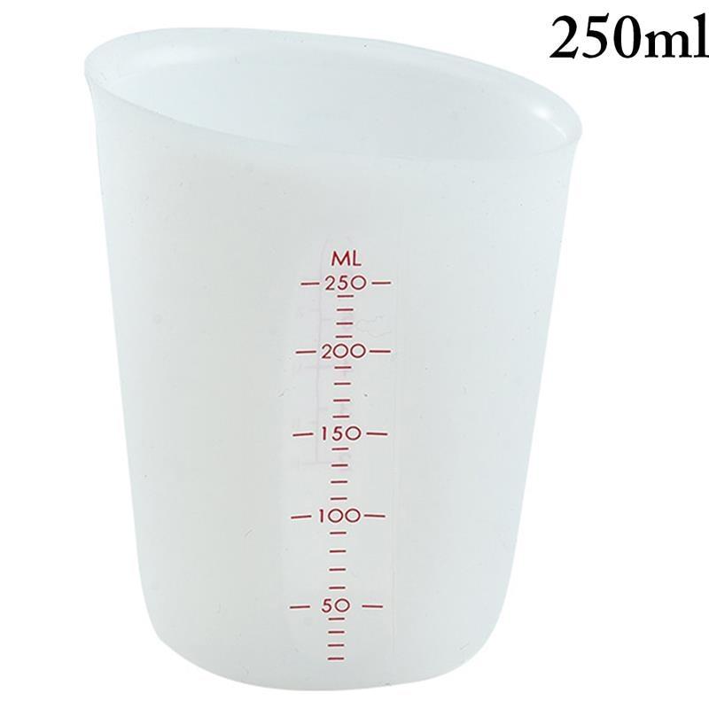 Silicone Measuring Cup Non-Stick Flexible Chocolate Butter Flour Measuring Cups Mixing Cup Pouring Cup мерный стакан Accessories